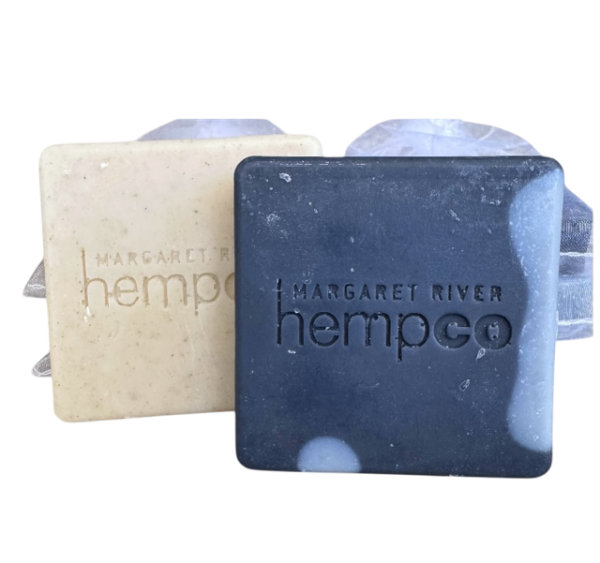 Organic Hemp Soap Bars (Charcoal & Lavender)