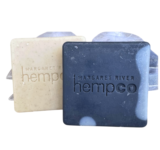 Organic Hemp Soap Bars (Charcoal & Lavender)